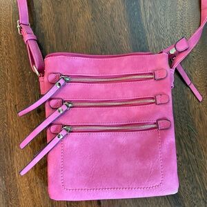 Pink Crossbody Bag